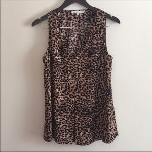 ‼️Daniel Rainn Leopard Print tank top blouse‼️